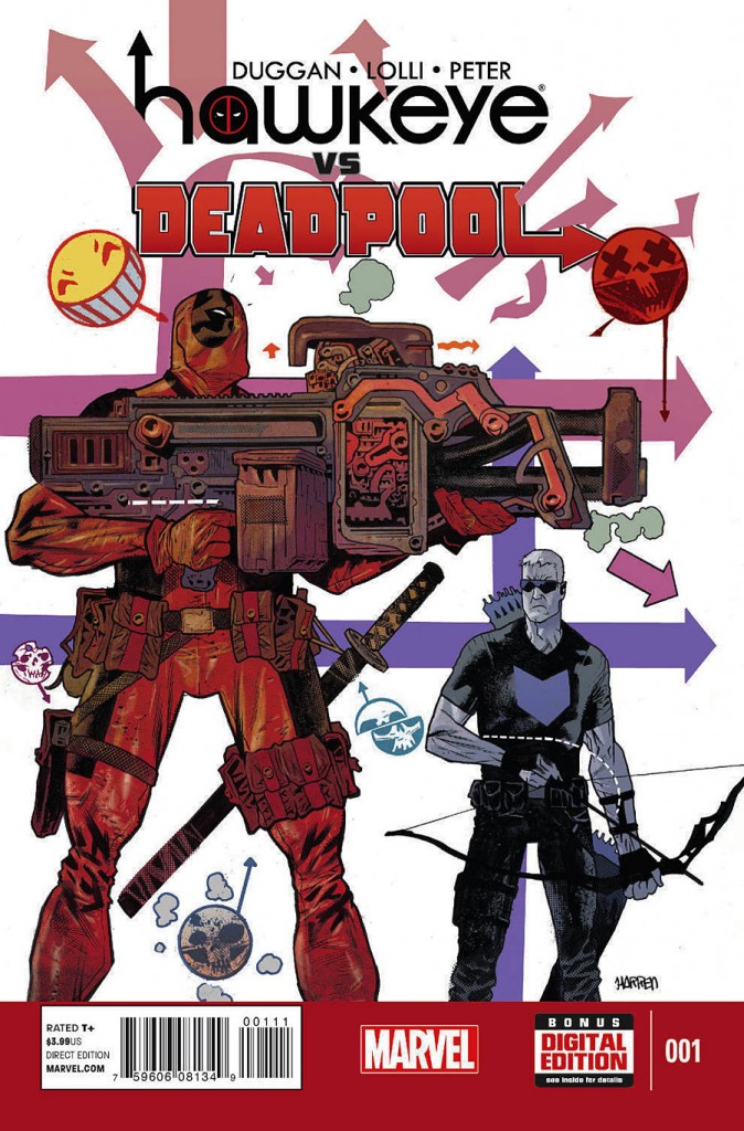Hawkeye VS Deadpool 1